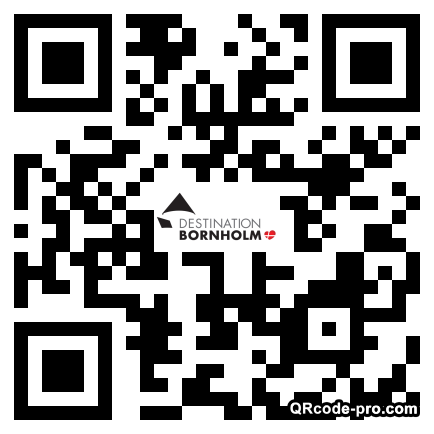 QR code with logo 1BDg0
