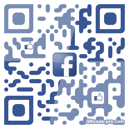 QR code with logo 1BHs0