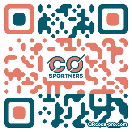 QR code with logo 1BJ00