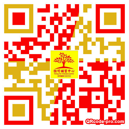QR code with logo 1BJ40