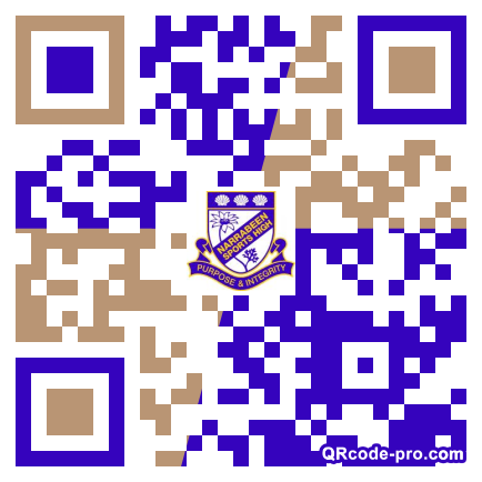 QR code with logo 1BSr0
