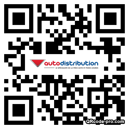 QR code with logo 1BUE0
