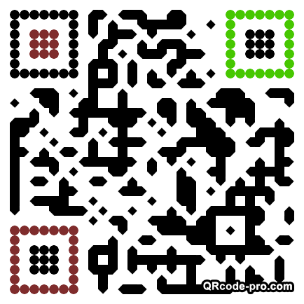 QR code with logo 1BV20