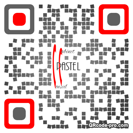 QR code with logo 1BW20