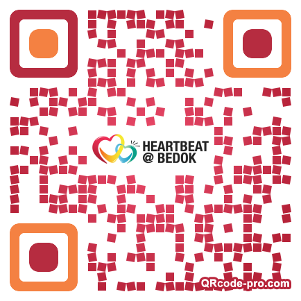 QR code with logo 1BZZ0