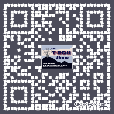 QR code with logo 1Blm0