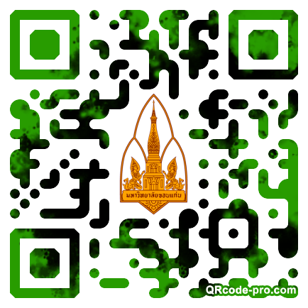 QR code with logo 1Br40