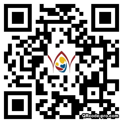 QR code with logo 1Bsr0