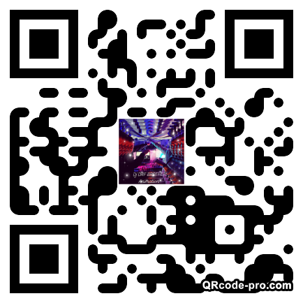 QR code with logo 1Bx90