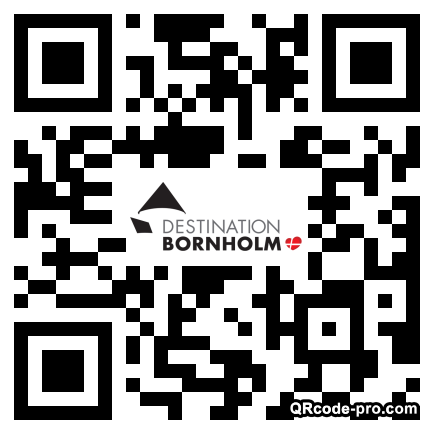 QR code with logo 1Bzz0