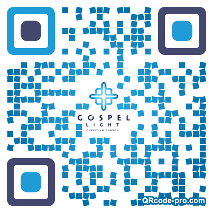 QR code with logo 1C3t0