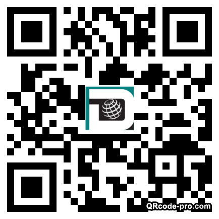 QR code with logo 1D1Y0