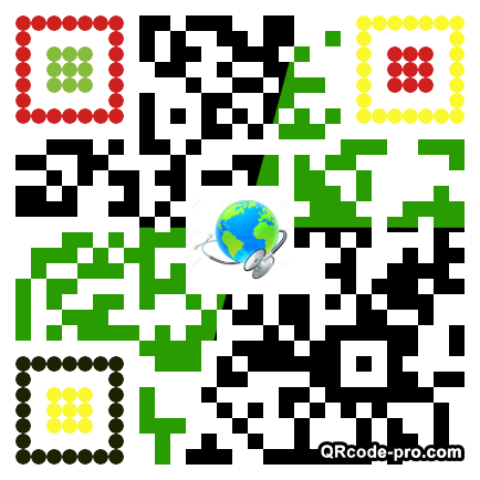 QR code with logo 1DPF0