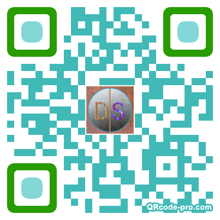 QR code with logo 1DW40