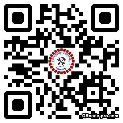 QR code with logo 1DZQ0