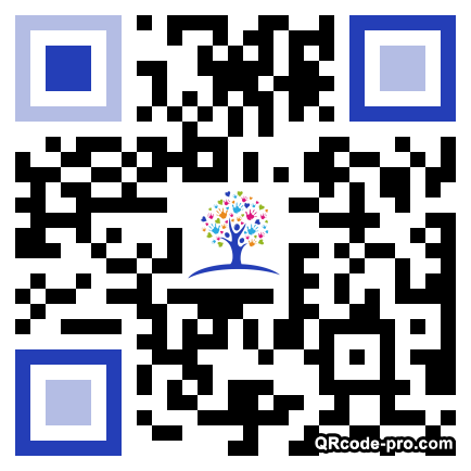 QR code with logo 1Ecl0