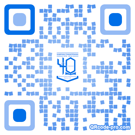 QR code with logo 1Emu0