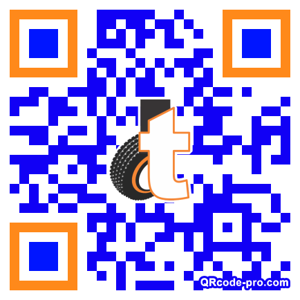QR code with logo 1F5P0