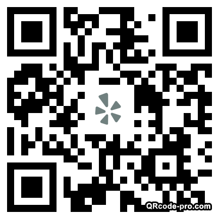 QR code with logo 1FDc0