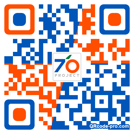 QR code with logo 1FG70