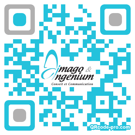 QR code with logo 1FKE0