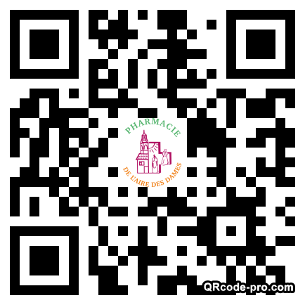 QR code with logo 1Ff80