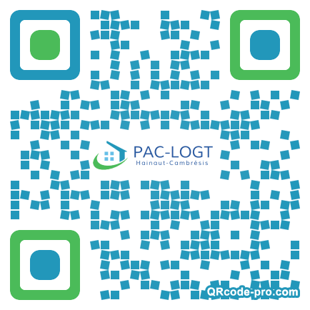 QR code with logo 1Fq70
