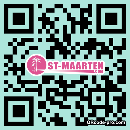 QR code with logo 1GLD0