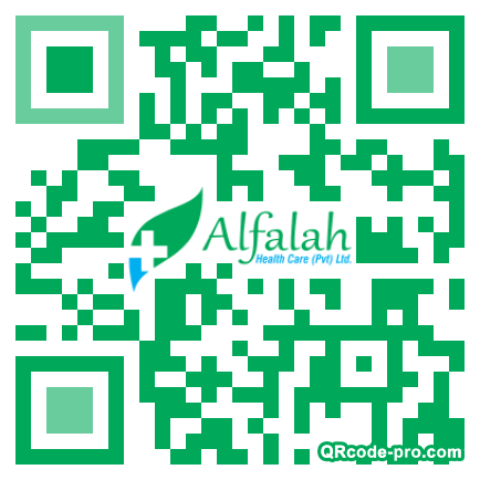 QR code with logo 1Gbn0