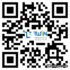 QR code with logo 1HCB0