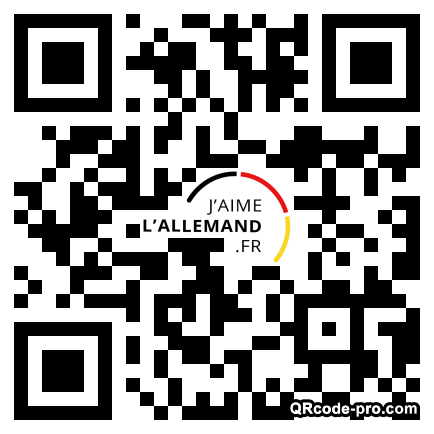 QR code with logo 1HK80