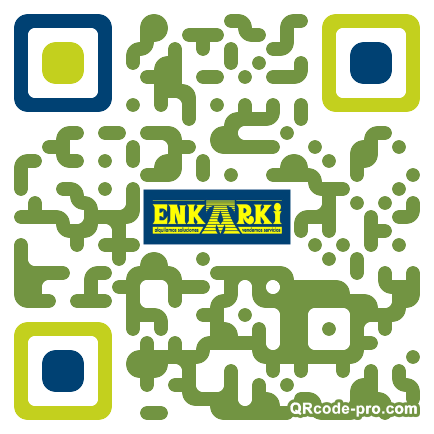 QR code with logo 1HMe0