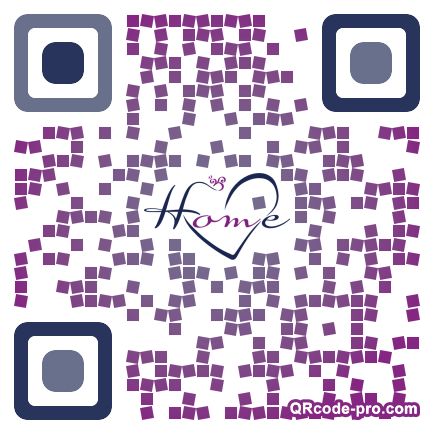 QR code with logo 1HPV0