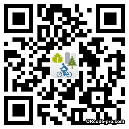 QR code with logo 1HQI0