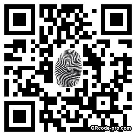 QR code with logo 1HS40