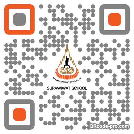 QR code with logo 1HTe0