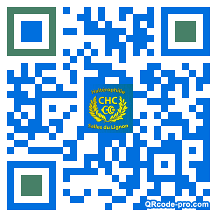 QR code with logo 1HkQ0