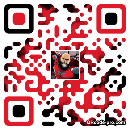 QR code with logo 1HlN0