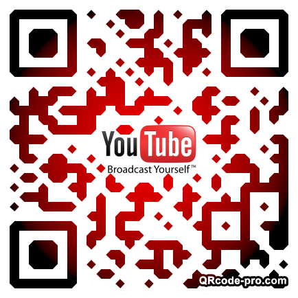 QR code with logo 1HlR0