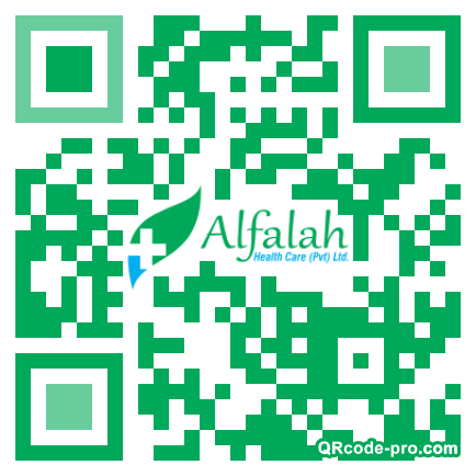 QR code with logo 1Hpp0
