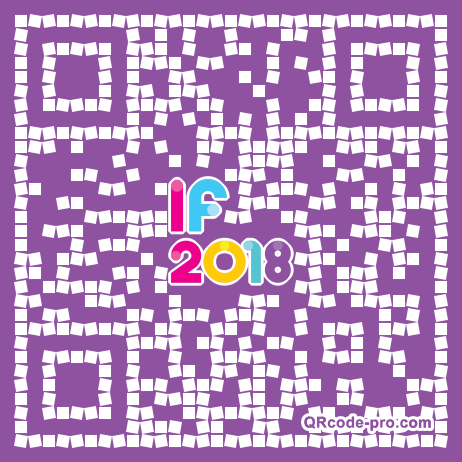 QR code with logo 1Ifp0