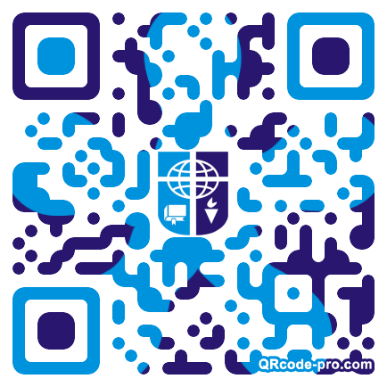 QR code with logo 1KLM0