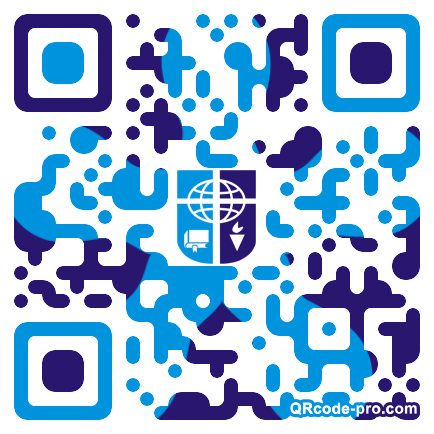 QR code with logo 1KM00