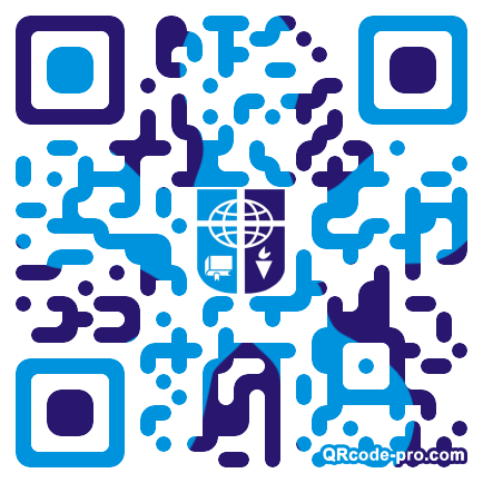 QR code with logo 1KM10