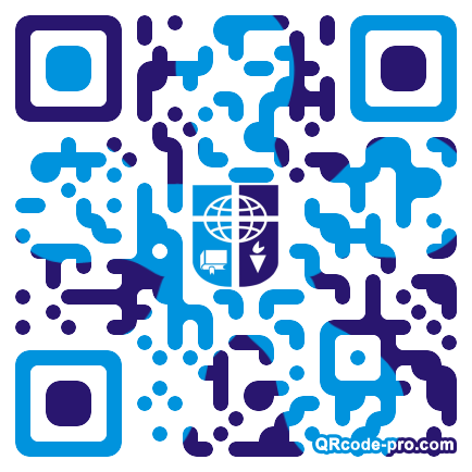 QR code with logo 1KM50
