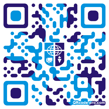 QR code with logo 1KMS0