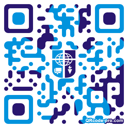 QR code with logo 1KMr0