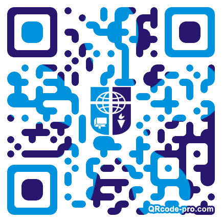QR code with logo 1KMt0