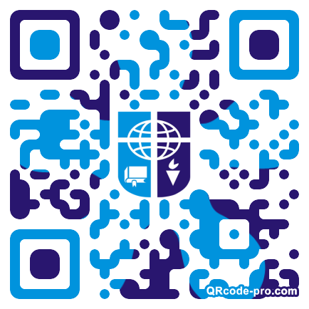 QR code with logo 1KN30