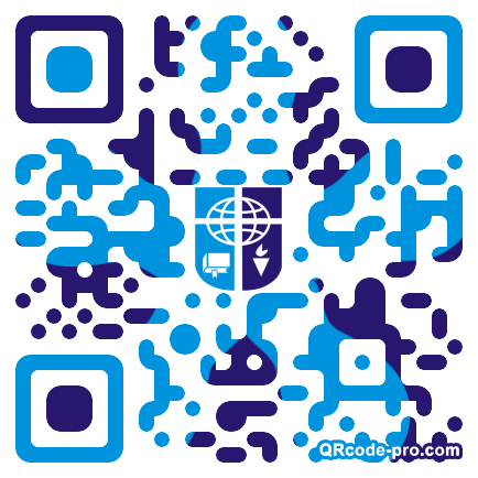 QR code with logo 1KNX0